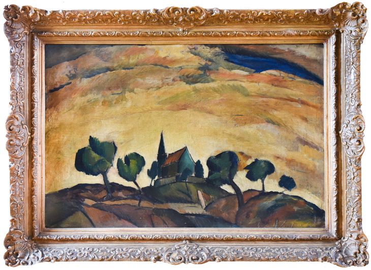 František Foltýn: Krajina od Mukačeva - 1